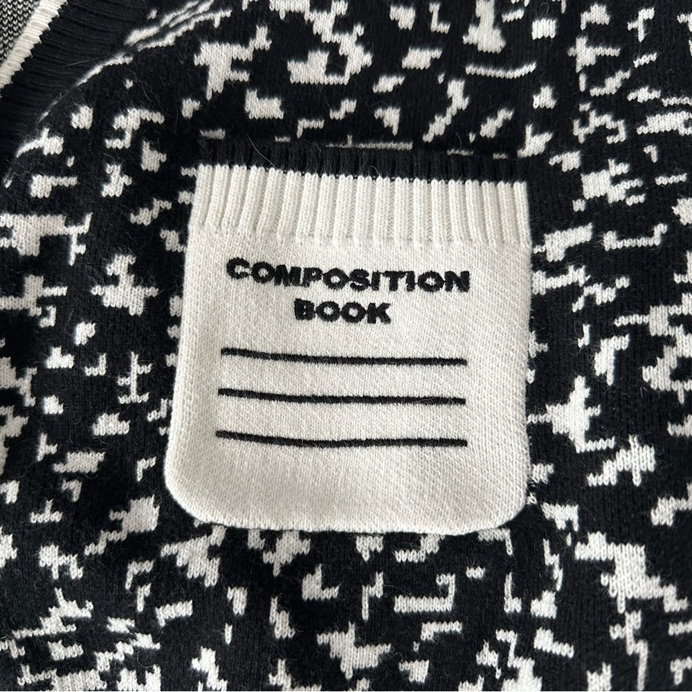Rachel Antonoff Black and White Cardigan - Picture 6 of 6